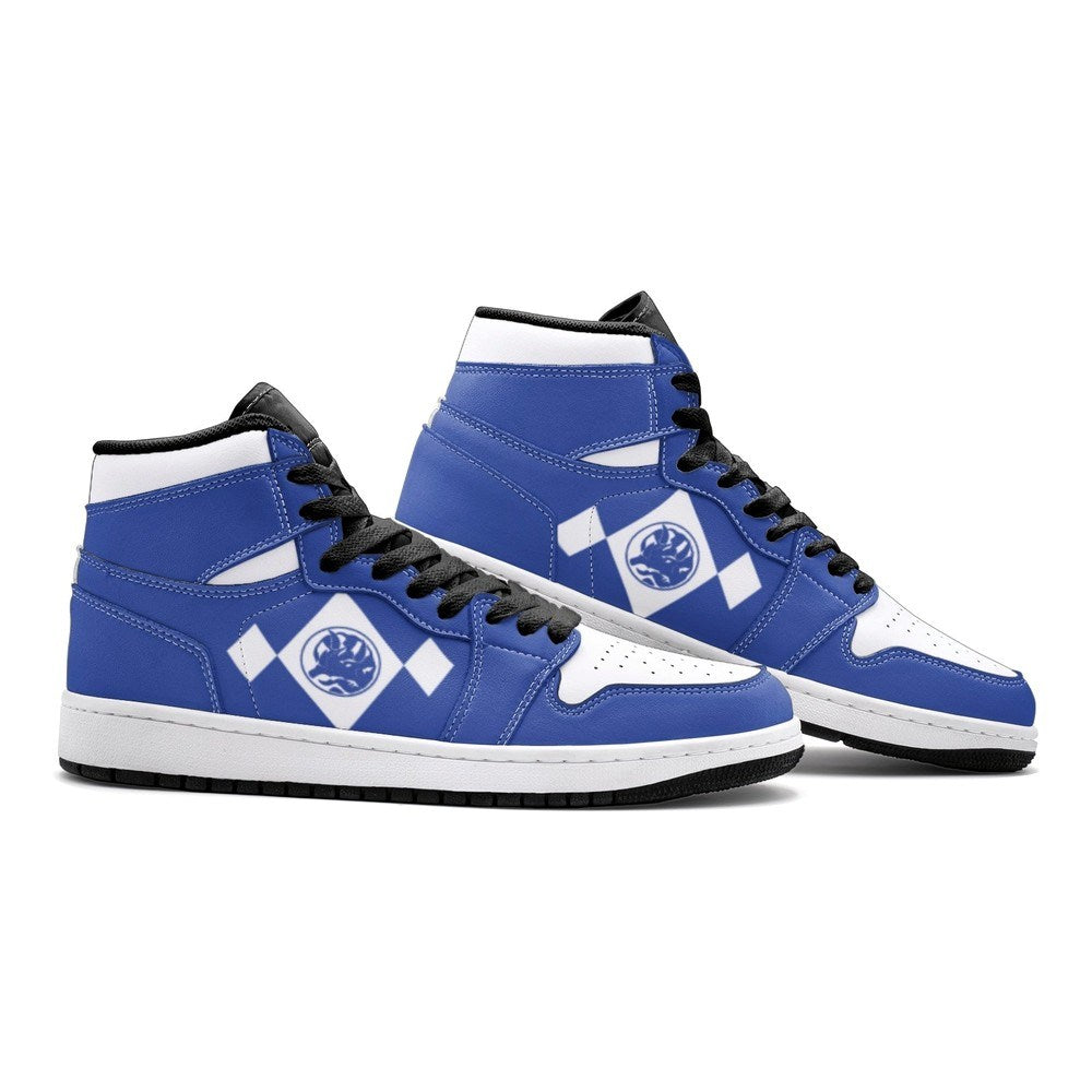 Power Rangers Blue J1 High Top Shoes