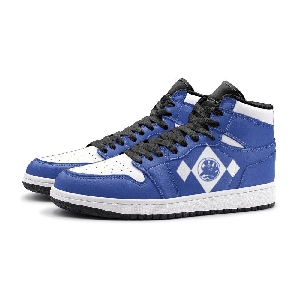 Power Rangers Blue J1 High Top Shoes