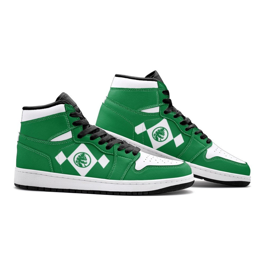 Power Rangers Green J1 High Top Shoes