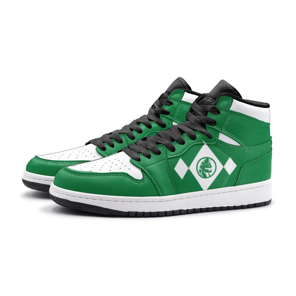 Power Rangers Green J1 High Top Shoes