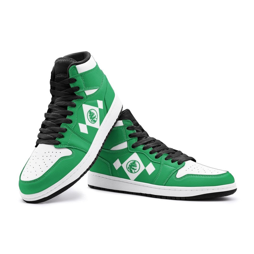 Power Rangers Green J1 High Top Shoes