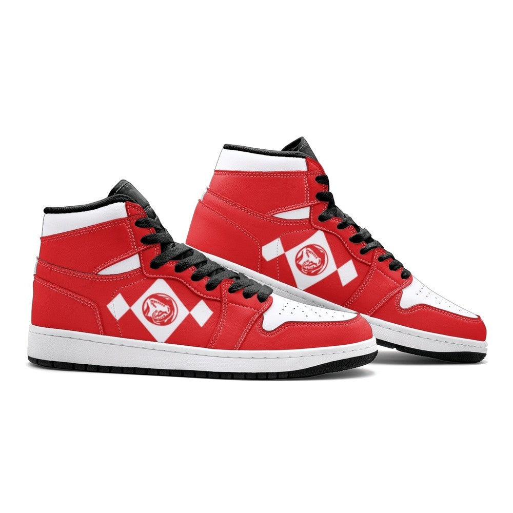 Power Rangers Red J1 High Top Shoes