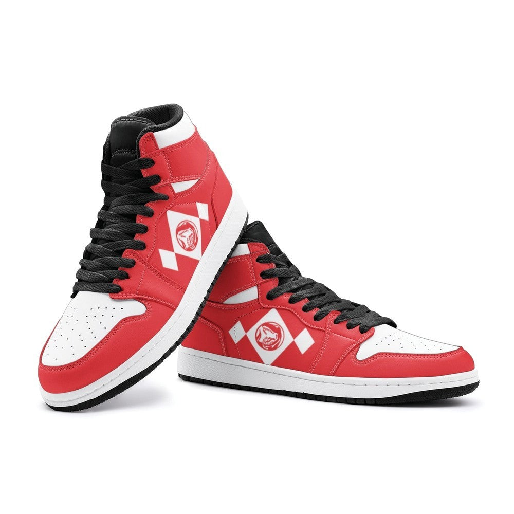 Power Rangers Red J1 High Top Shoes