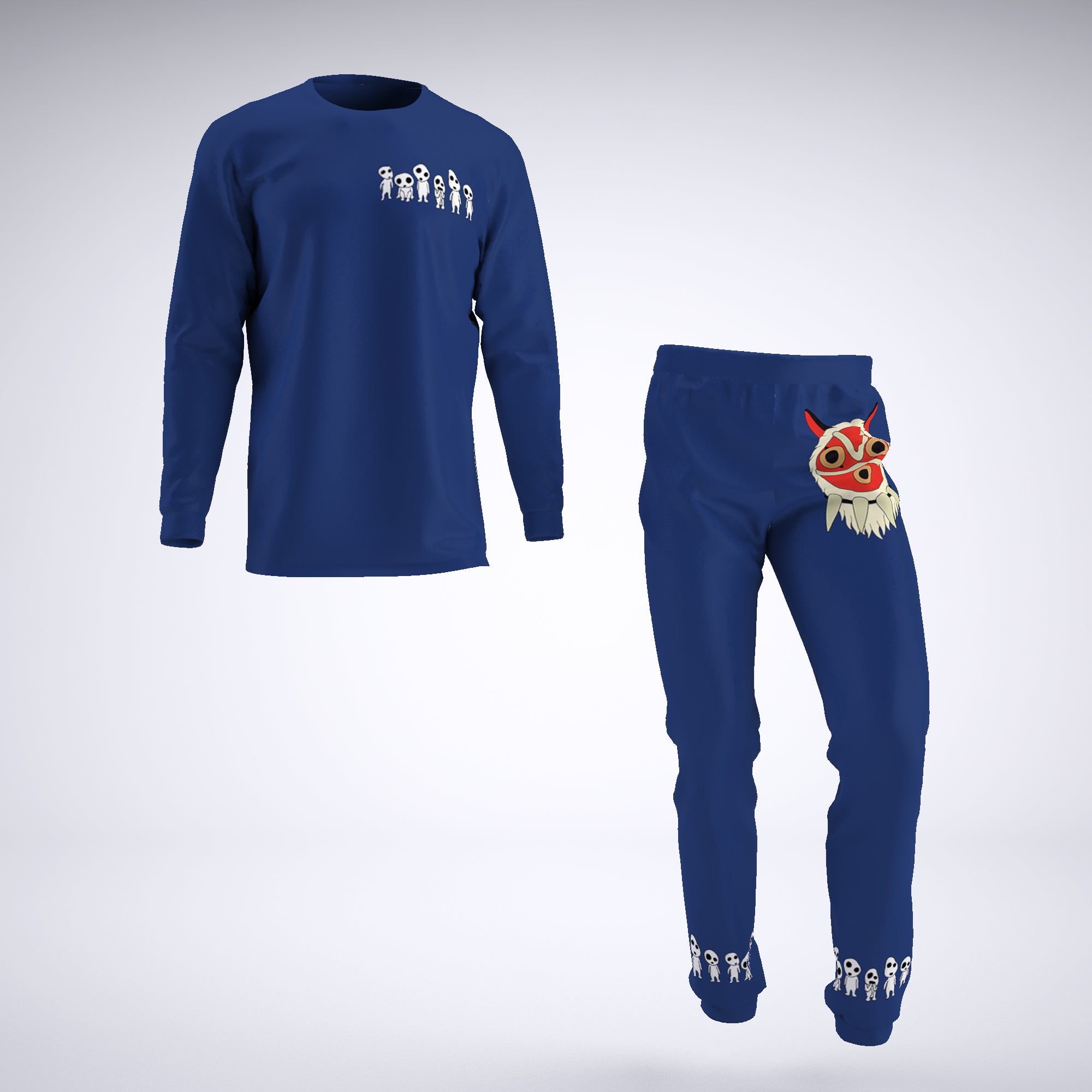 Princess Mononoke Studio Ghibli Pajamas