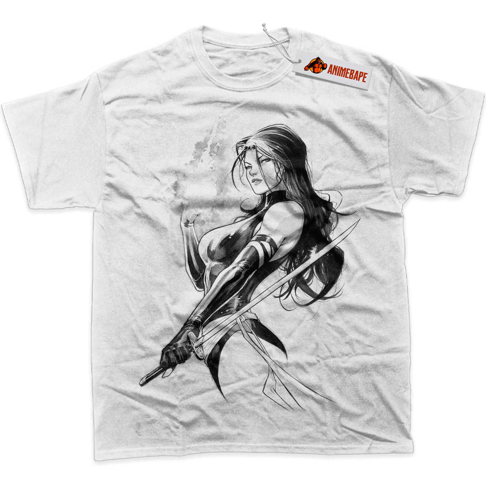 Psylocke X-Men Marvel Comics Graphic T-Shirt for Fans