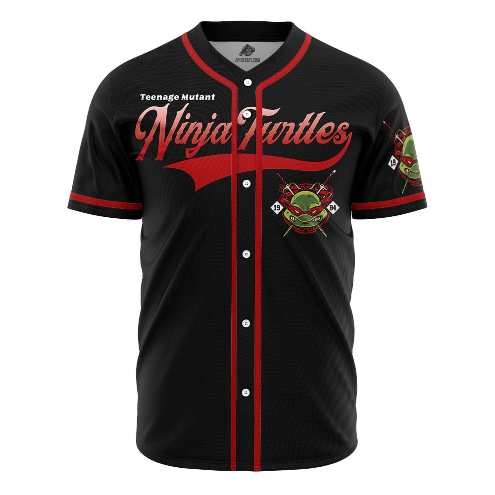 Raphael Teenage Mutant Ninja Turtles Baseball Jersey