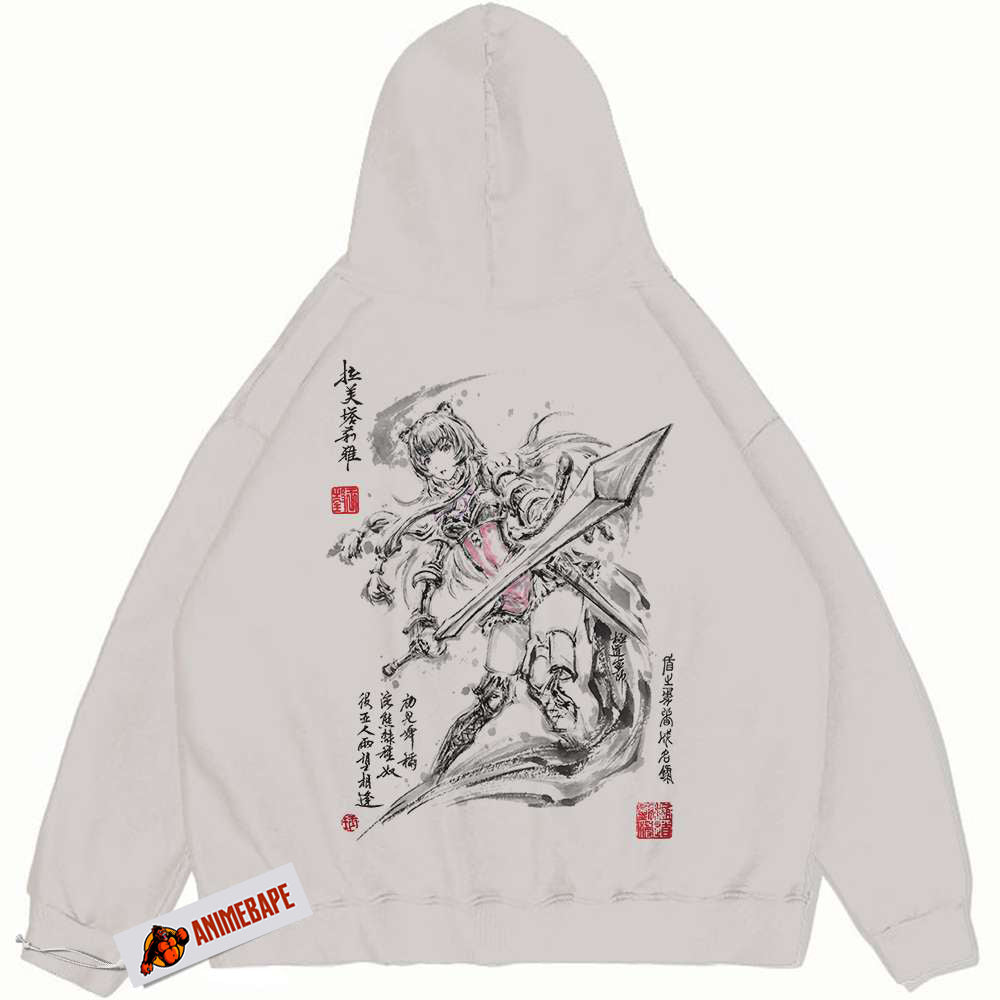 Raphtalia Hoodie, The Rising of The Shield Hero, Vintage Anime Hoodie