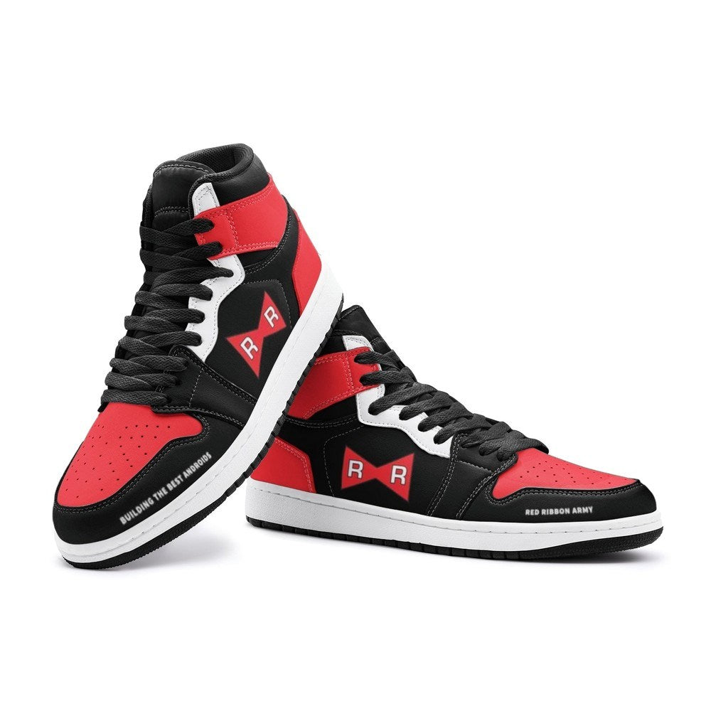 Red Ribbon Dragonball Z Air Jordan 1 High Top Shoes