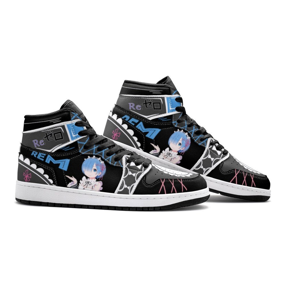 Rem And Ram Rezero J1 High Top Shoes