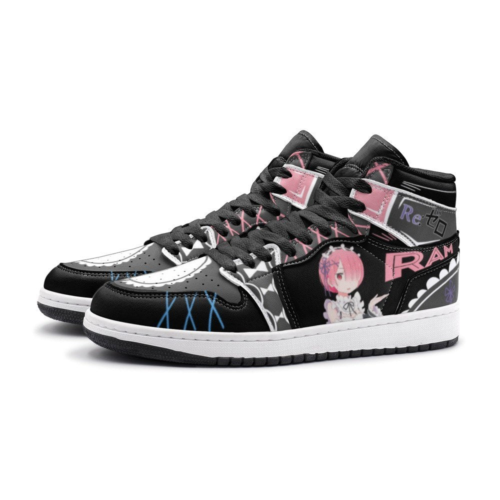 Rem And Ram Rezero J1 High Top Shoes