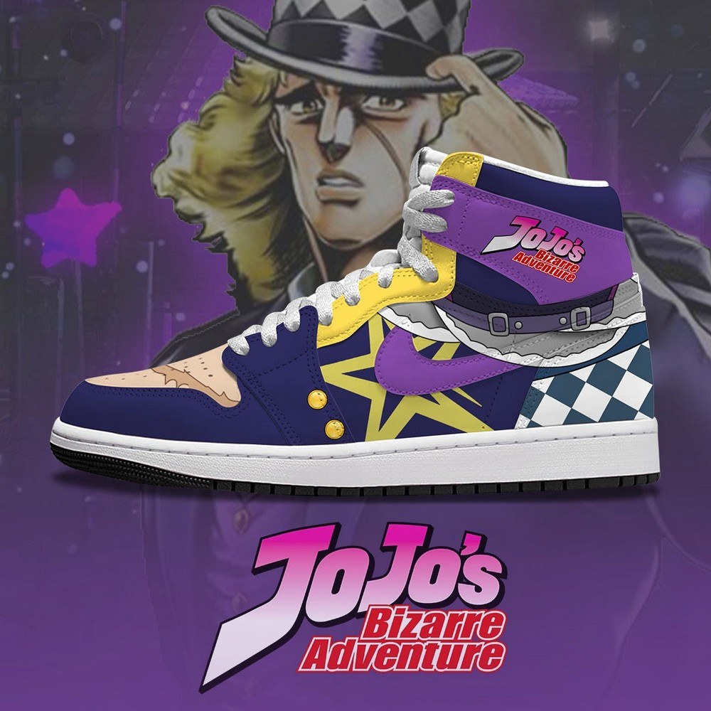 Robert E. O. Speedwagon V.2 Custom High Top Sneakers