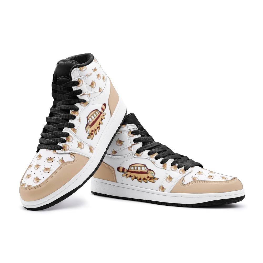 Running Cat Bus My Neighbor Totoro J1 High Top Shoes