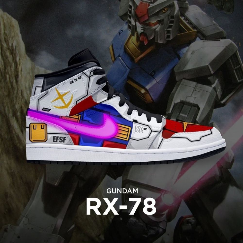 RX-78 Gundam High Top Shoes