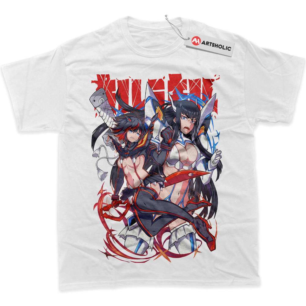 Ryuko Matoi Satsuki Kiryuin Kill la Kill Anime Graphic T-Shirt