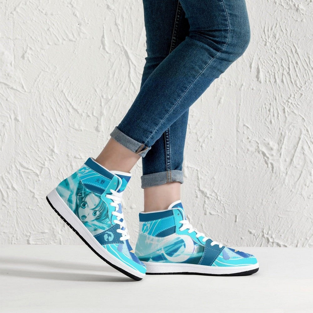 Sailor Mercury Sailor Moon Crystal JD1 High Top Shoes