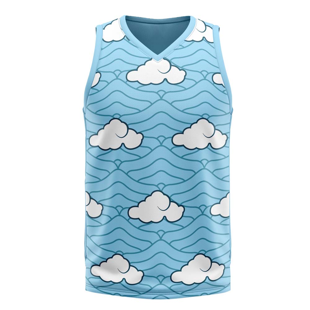 Sakonji Urokodaki Demon Slayer V-Neck Basketball Jersey