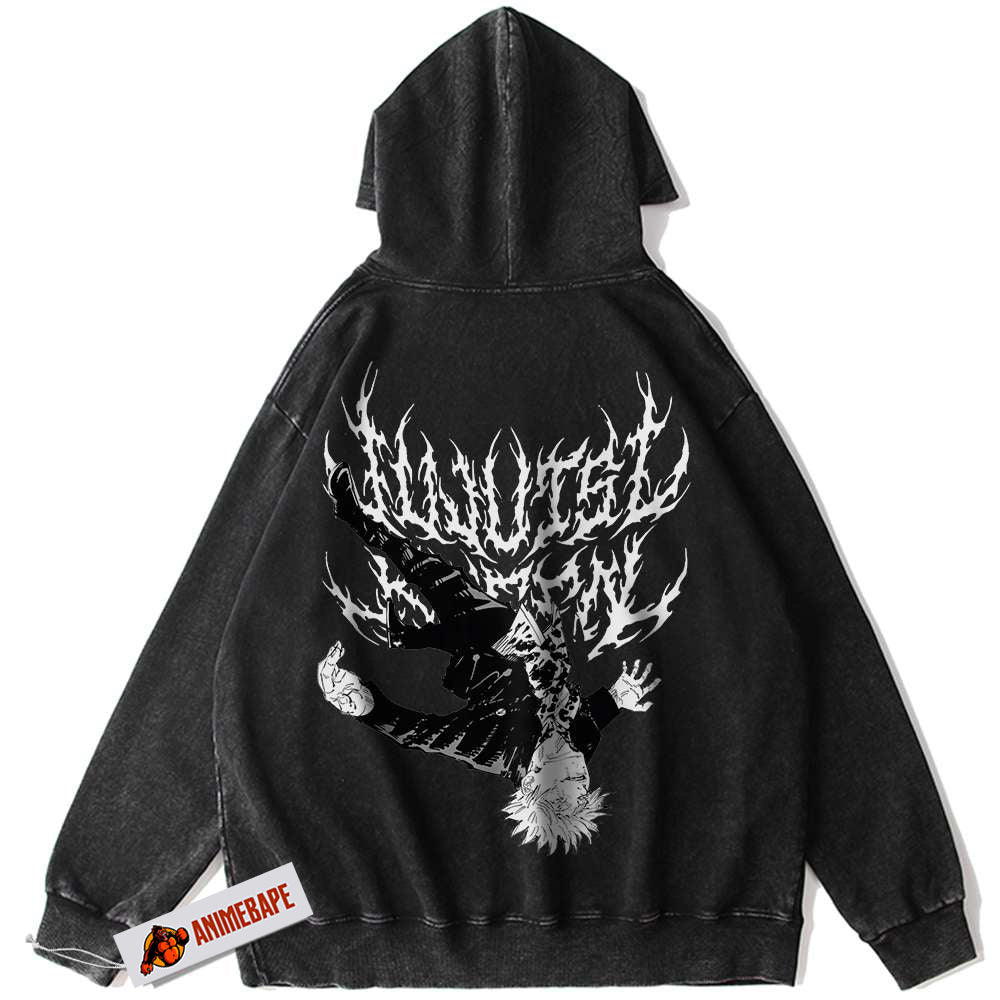 Satoru Gojo Vintage , Jujutsu Kaisen Anime Hoodie