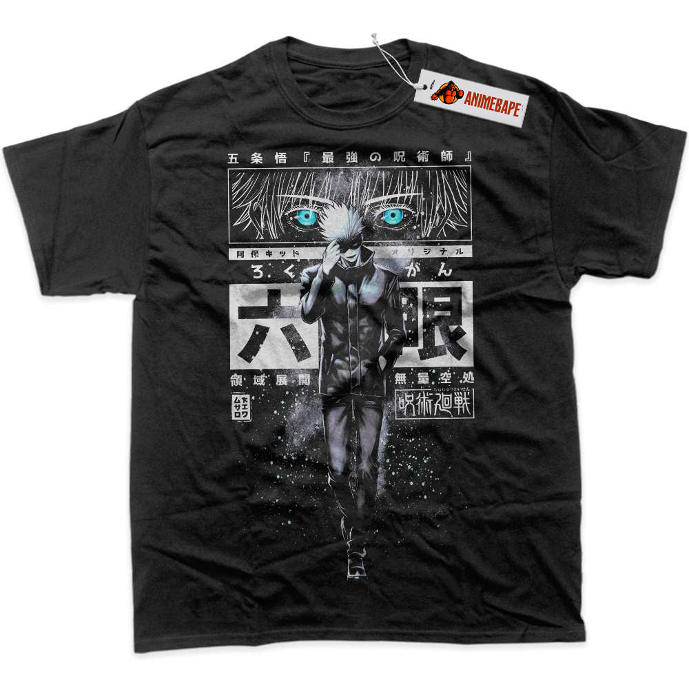 Satoru Gojo Jujutsu Kaisen Anime Graphic T-Shirt for Fans