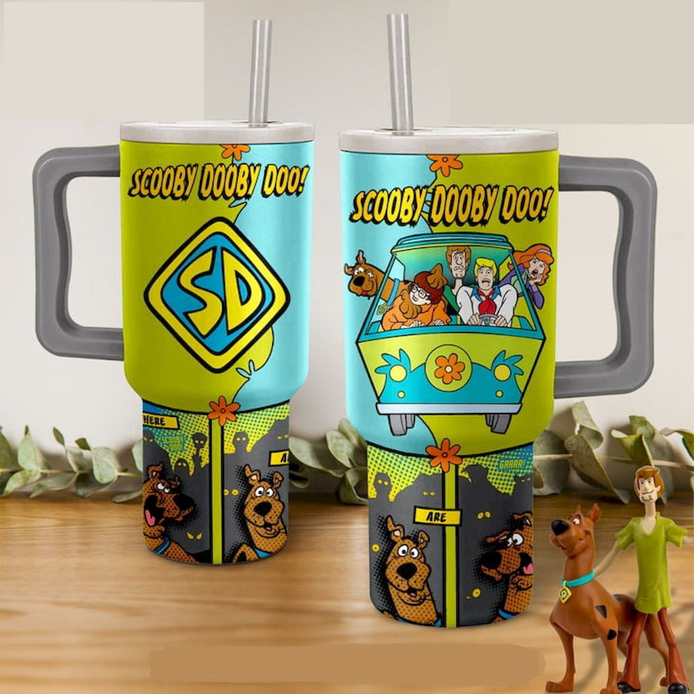 Scooby-Dooby Doo Are Here Large Tumbler