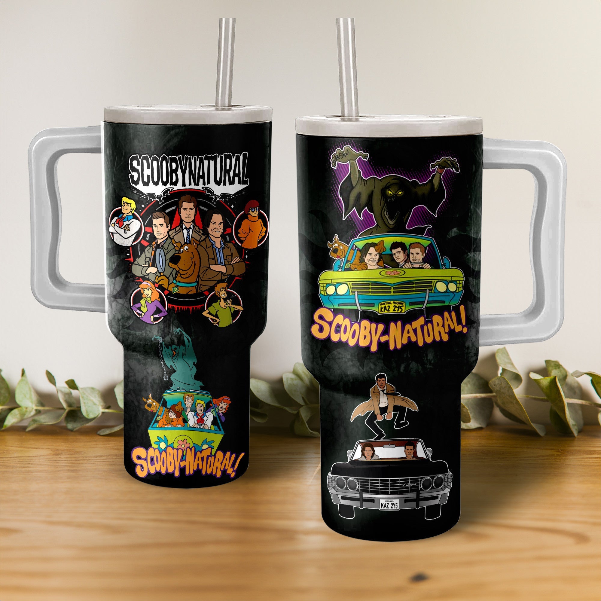 Scooby-Doo Natural Supernatural Large Tumbler