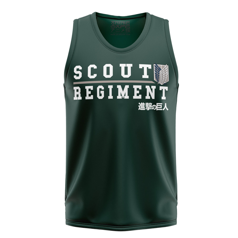 Scouting Regiment Attack on Titan Basketball Jersey