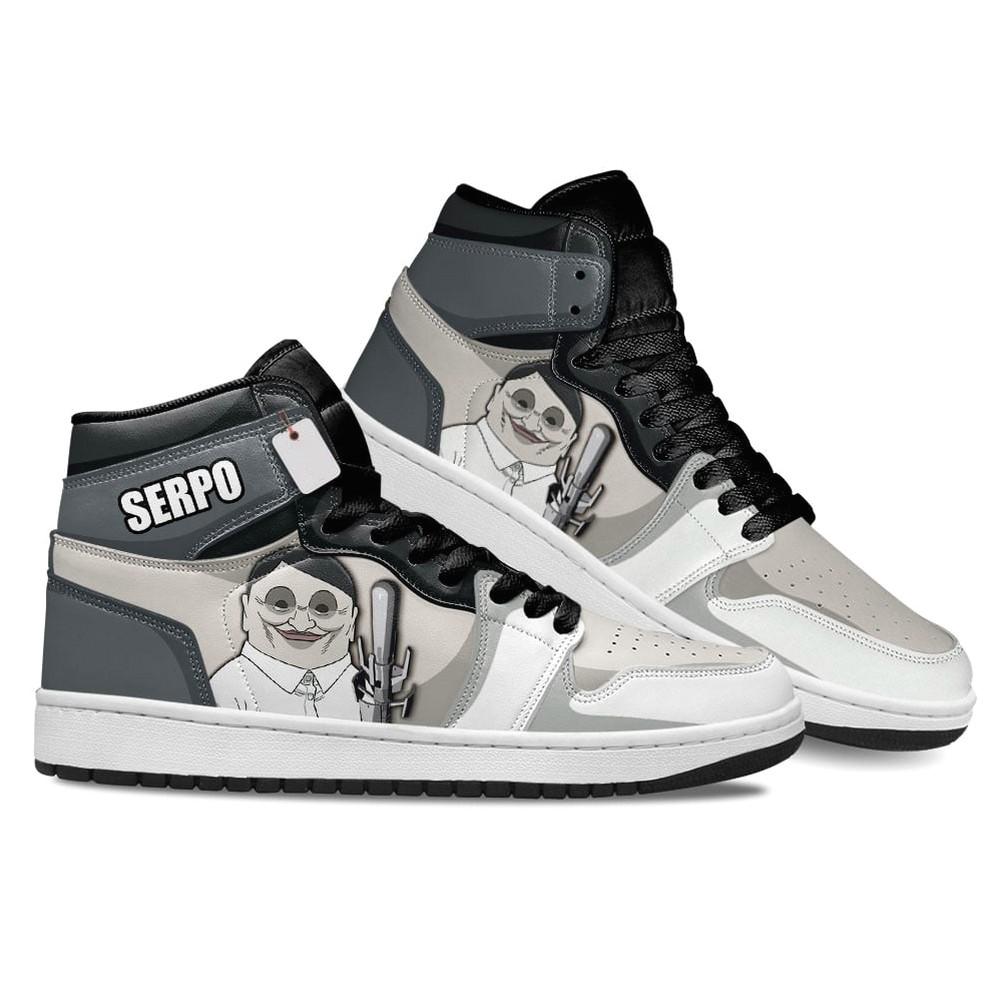 Serpo Aliens Dandadan AJ1 High Top Personalized Shoes