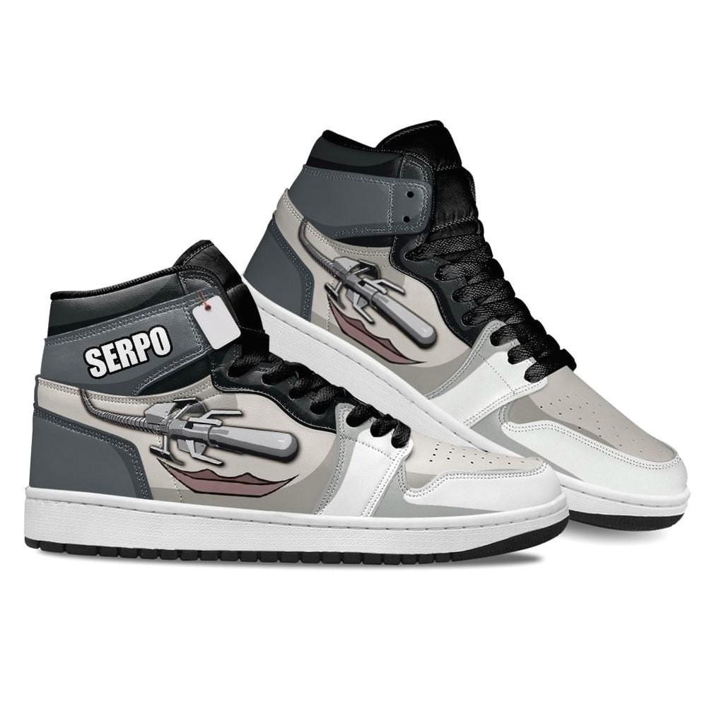 Serpo Aliens Dandadan Personalized AJ1 High Top Shoes