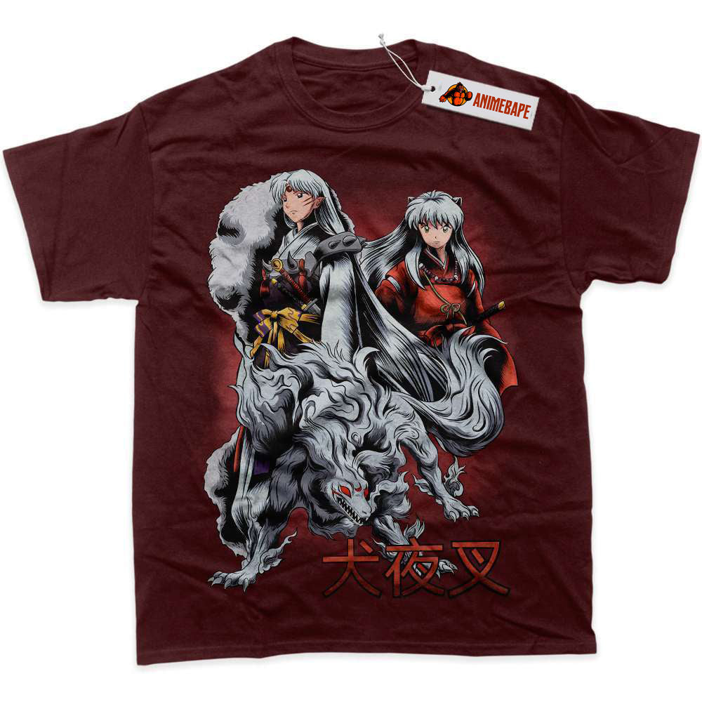 Inuyasha Sesshomaru Anime Graphic T-Shirt for Fans
