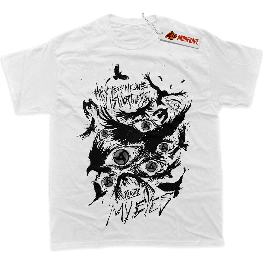 Sharingan Naruto Anime Graphic T-Shirt for Fans 247