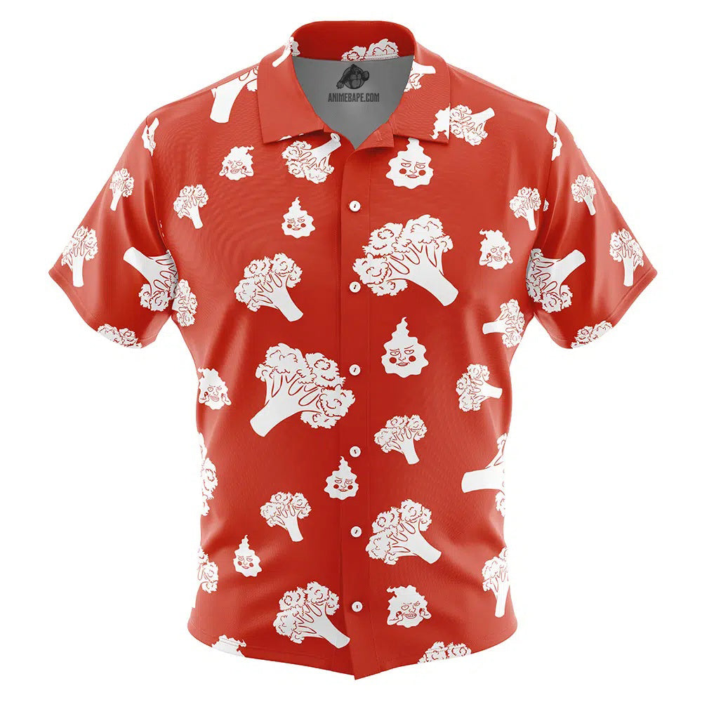 Shigeo Aloha Mob Psycho 100 III Button Up Hawaiian Shirt