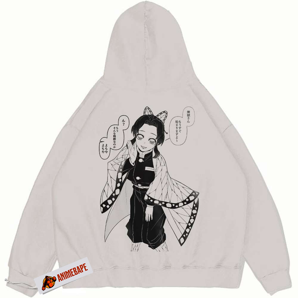 Demon Slayer Shinobu Kocho Vintage Hoodie for Anime Fans