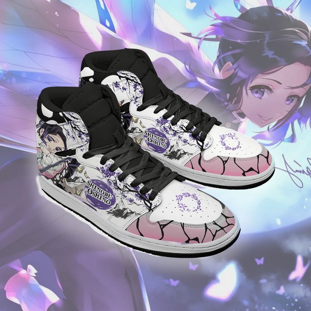 Shinobu Oshino Demon Slayer J1 High Top Shoes