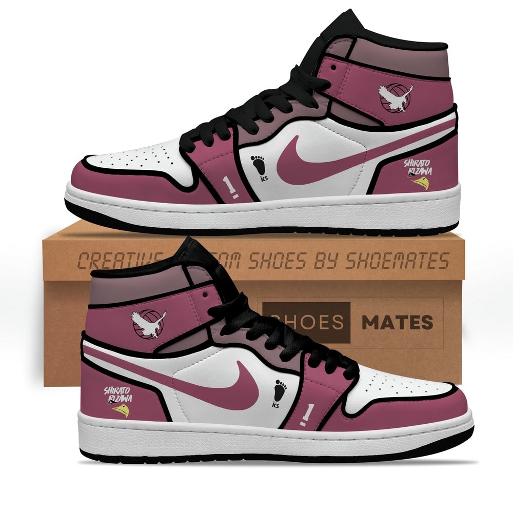 Shiratorizawa Haikyuu J1 High Top Shoes