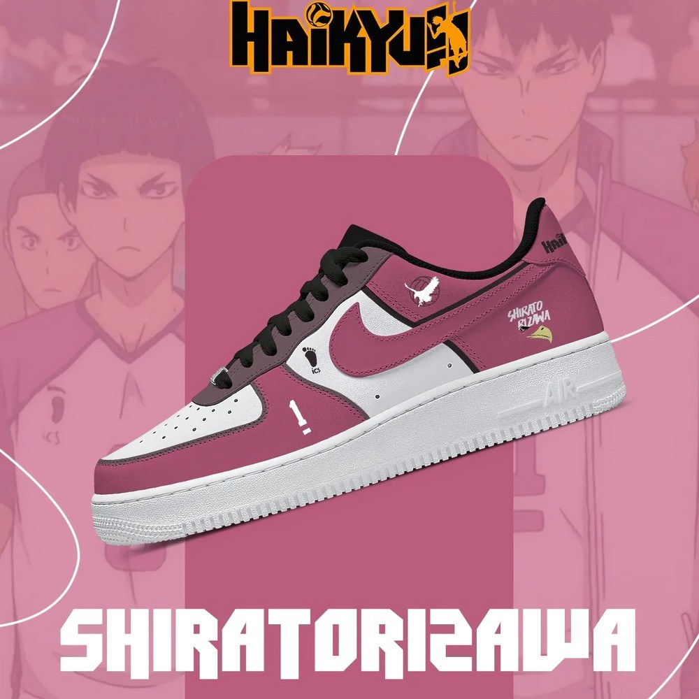 Shiratorizawa Haikyuu!! AF1 Shoes