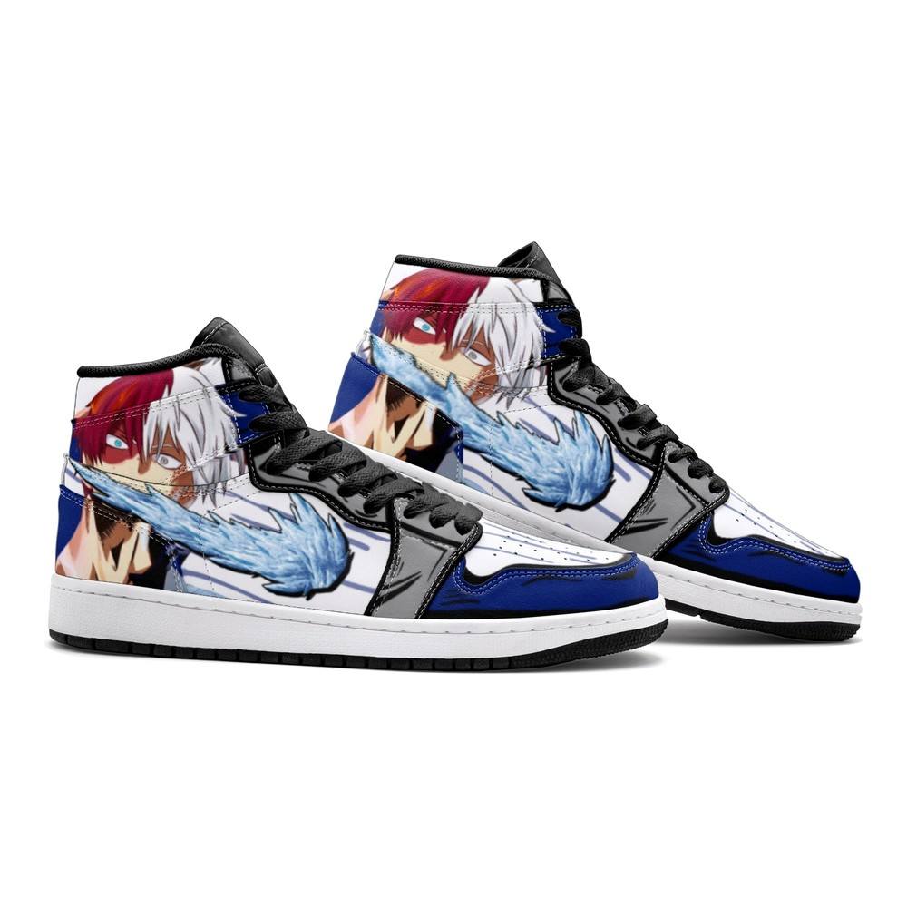 Shoto Todoroki My Hero J1 High Top Shoes Ver 2