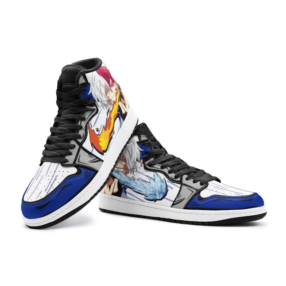 Shoto Todoroki My Hero J1 High Top Shoes Ver 2
