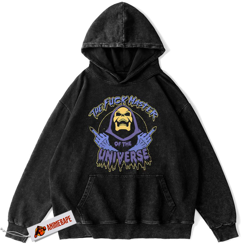 Skeletor Vintage Cartoon Hoodie, Masters of the Universe Hoodie