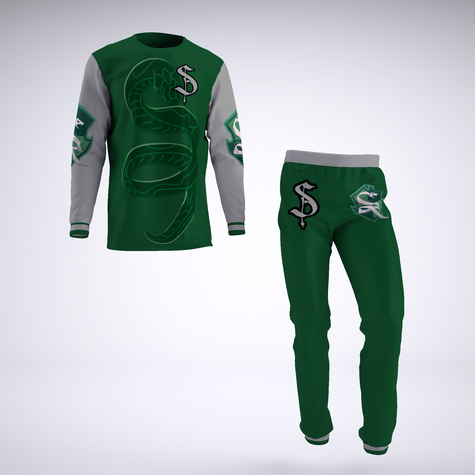 Slytherin Hogwarts Legacy Harry Potter Pajamas