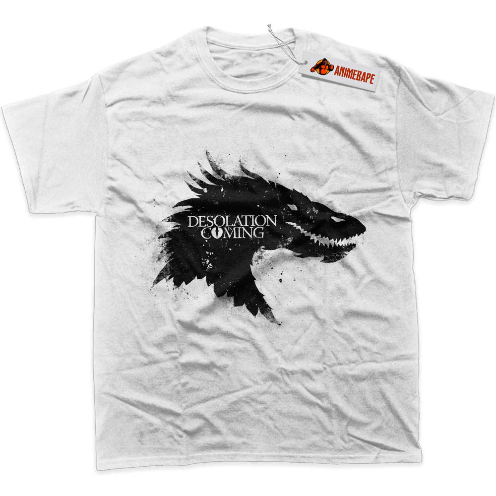 Smaug Dragon Graphic T-Shirt, The Lord of the Rings LotR Apparel