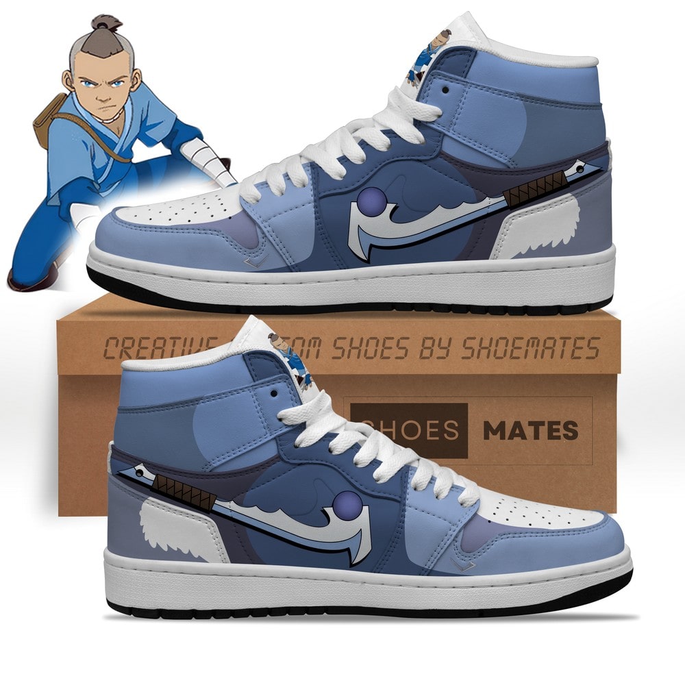 Soka Avatar The Last Airbender Air Jordan 1 High Top Shoes