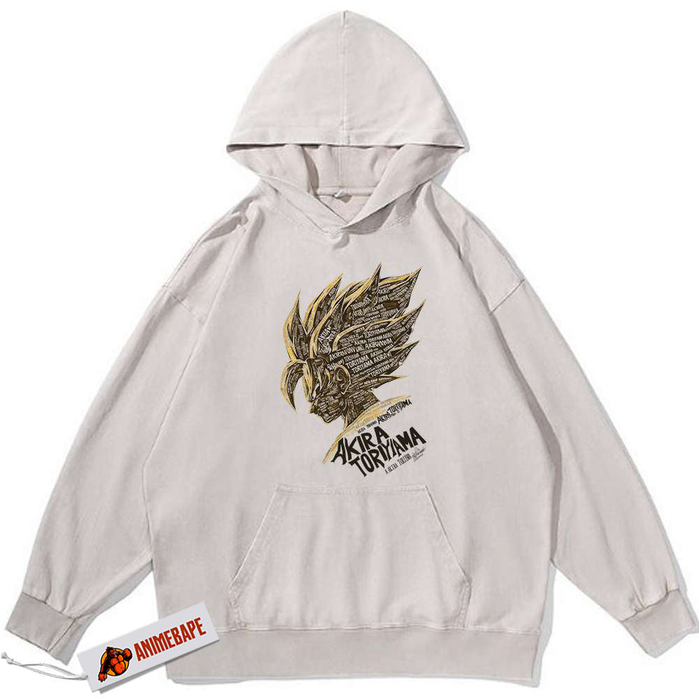 Dragon Ball Z Son Goku Vintage Hoodie, Anime Style DBZ Hoodie