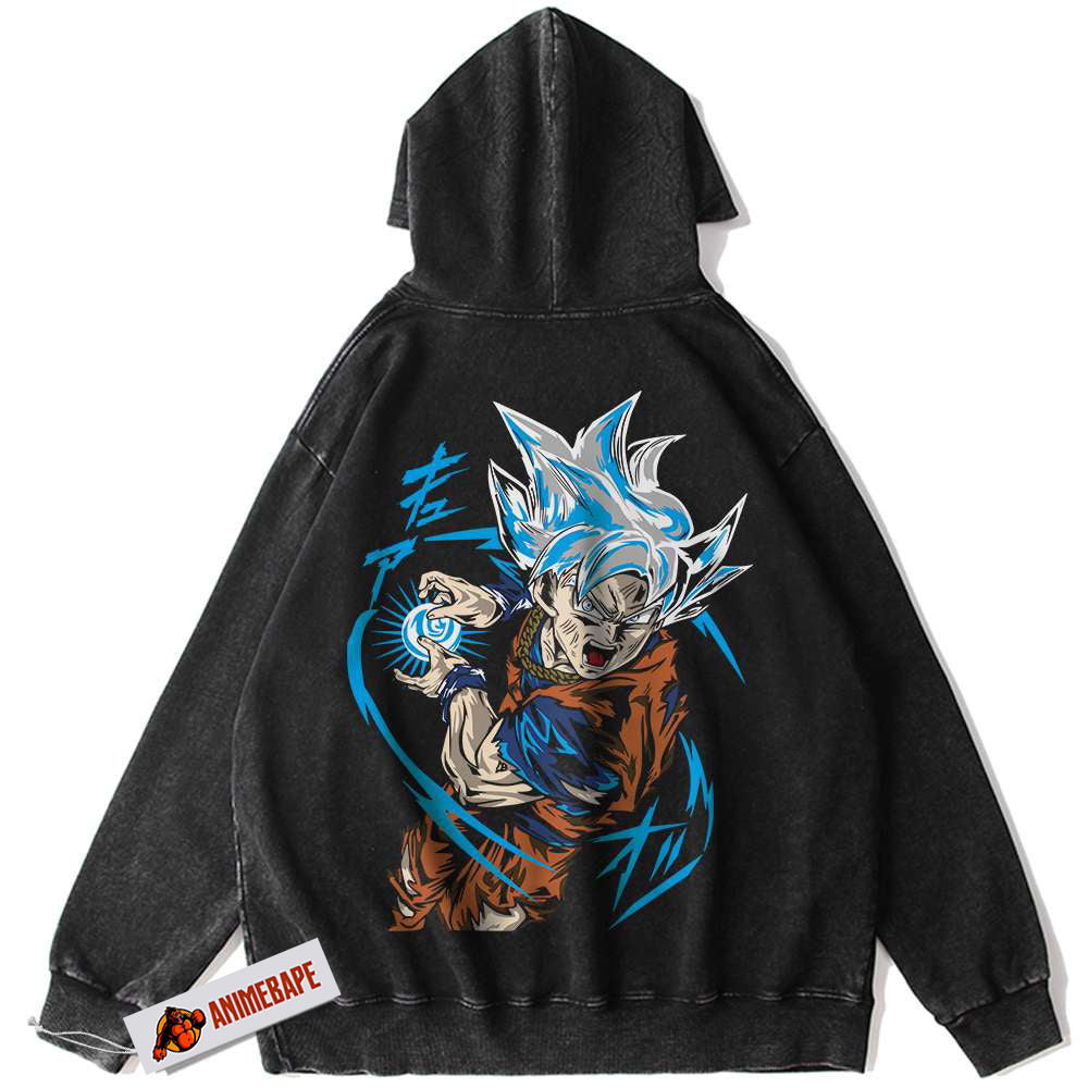 Dragon Ball Z Son Goku Vintage Hoodie, Anime DBZ Hoodie