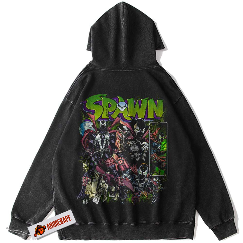 Vintage Comic Spawn Hoodie for Men and Women Spawn