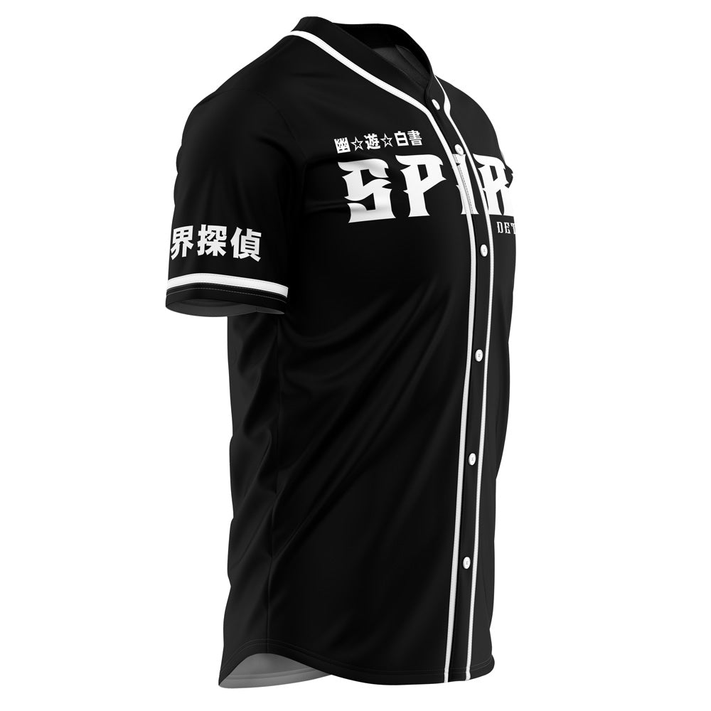 Spirit Detectives Ghost Fighter Baseball Jersey