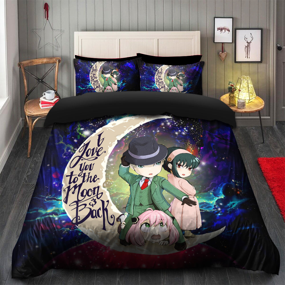 Spy X Family Galaxy Bedding Set Duvet Cover with 2 Pillowcases