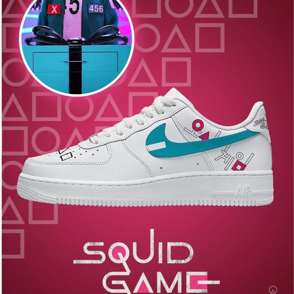 Squid Game AF1 Shoes Version 7