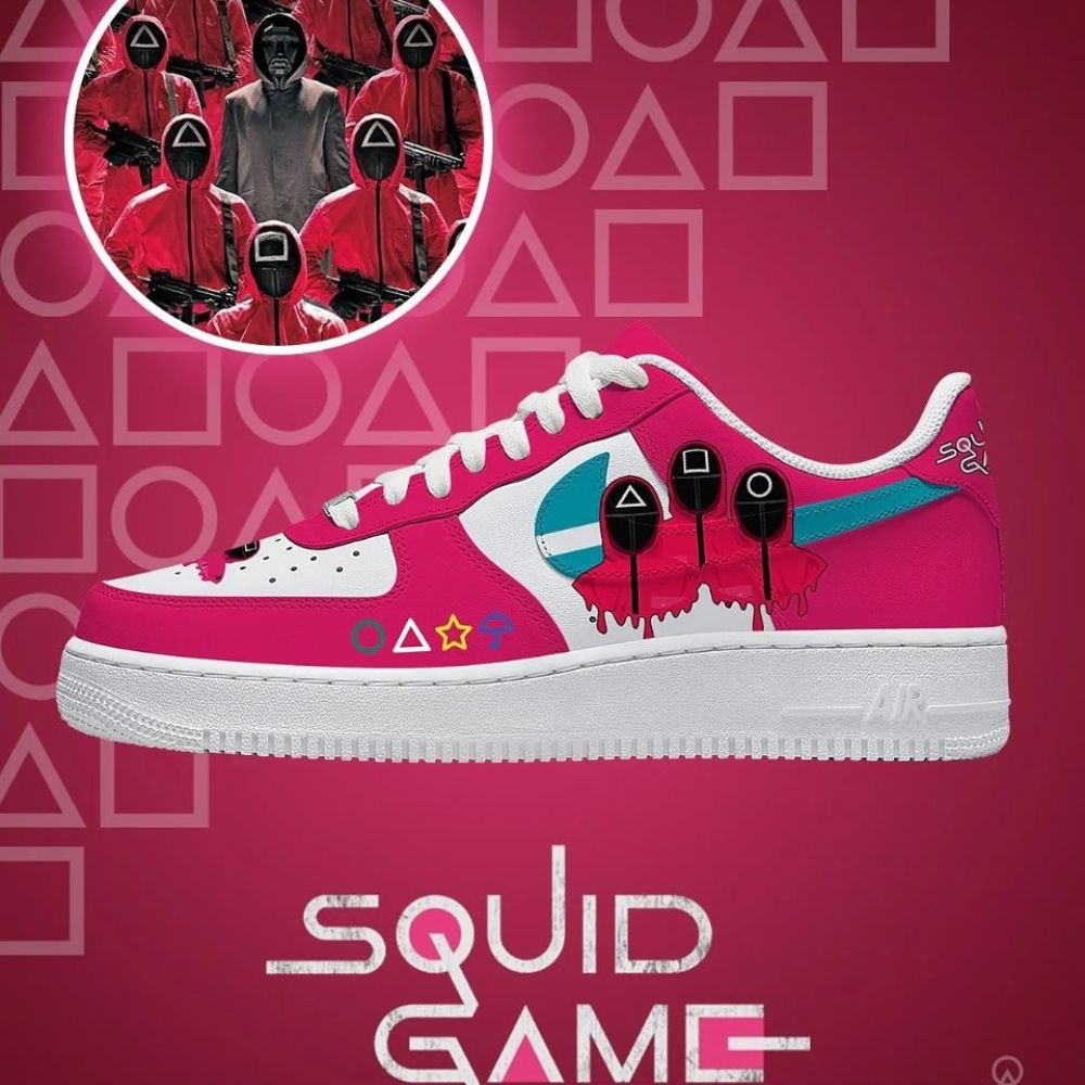 Squid Game AF1 Shoes Version 8
