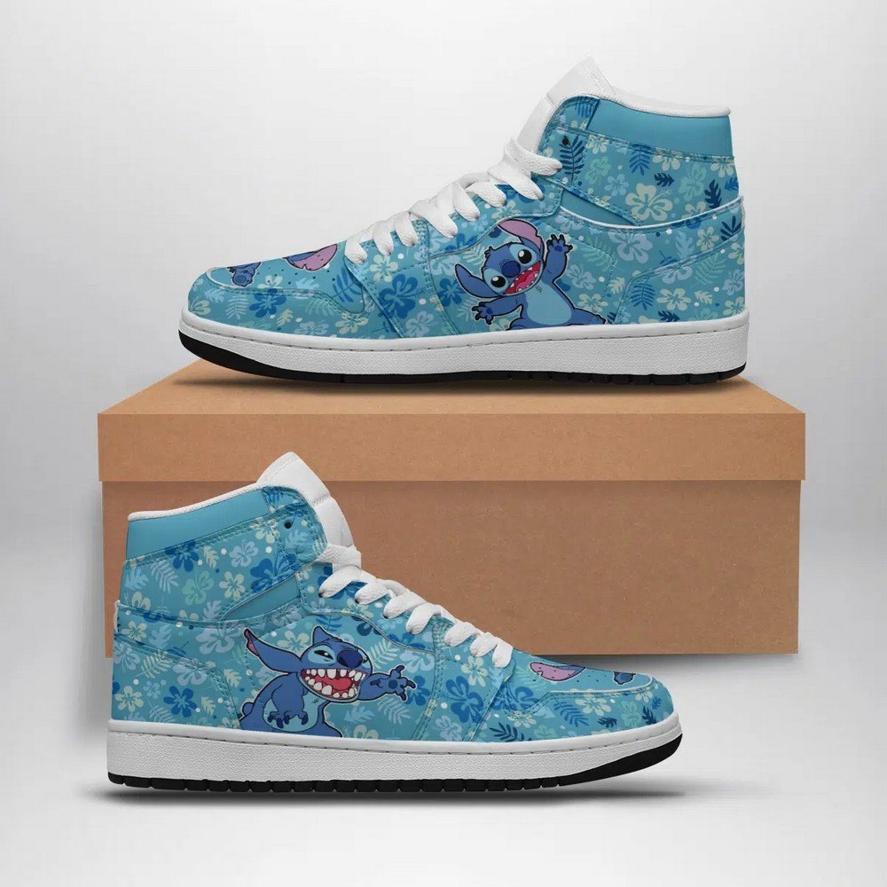 Stitch Disney AJ1 High Top Shoes