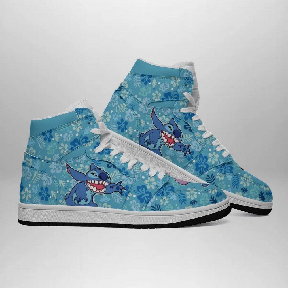 Stitch Disney AJ1 High Top Shoes