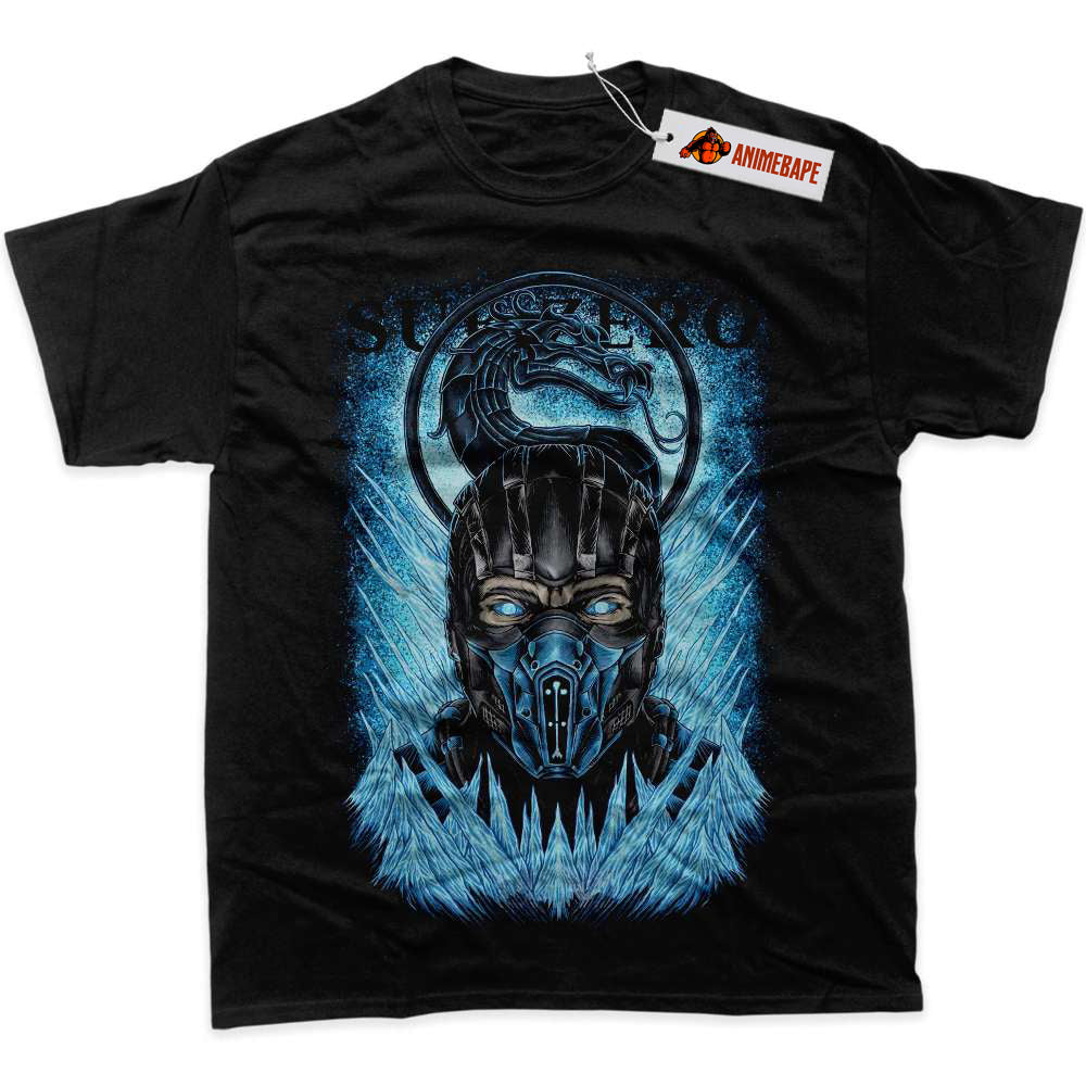 Mortal Kombat Sub Zero Graphic T-Shirt, Game Shirt for Gamers